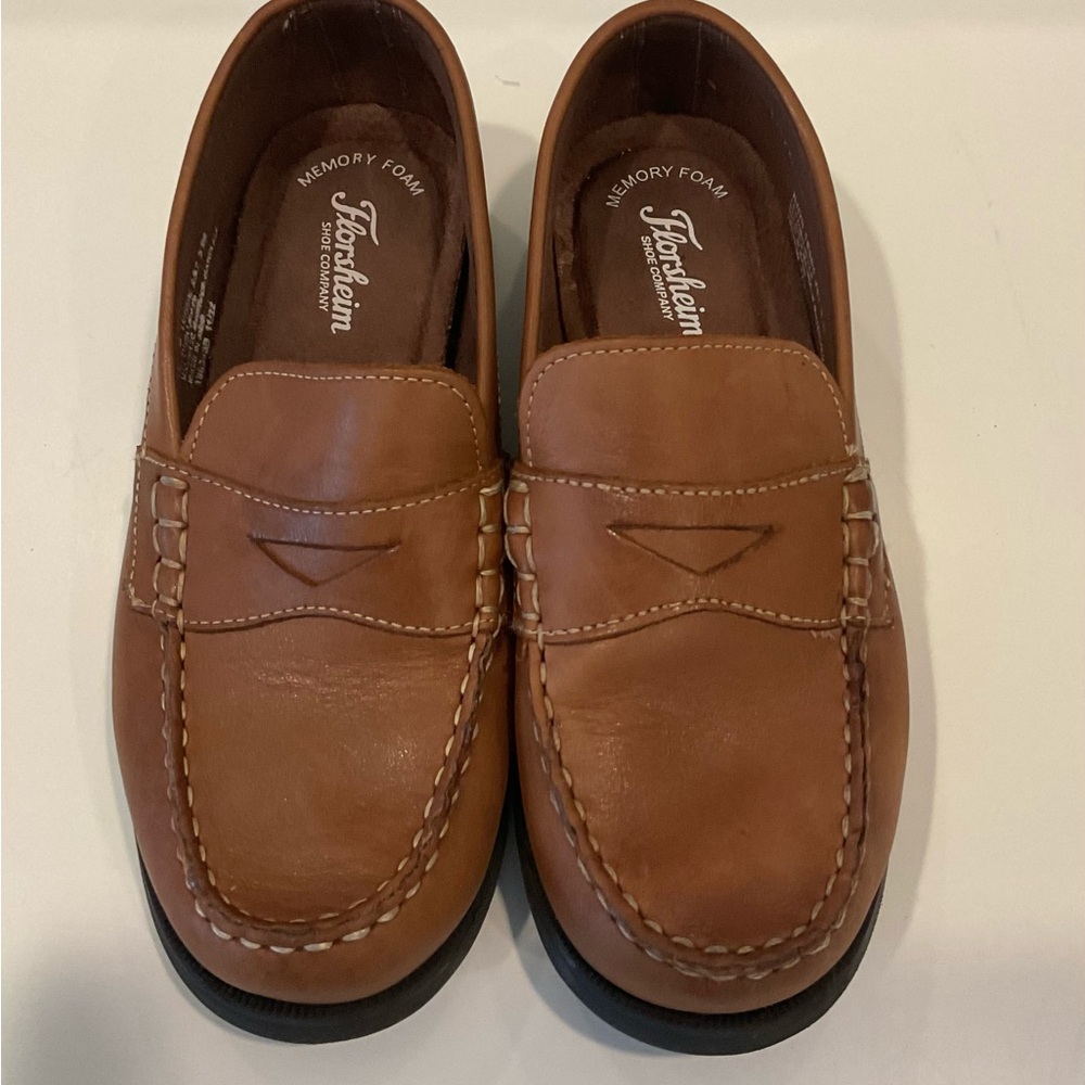 Florsheim Tan Leather Loafers
